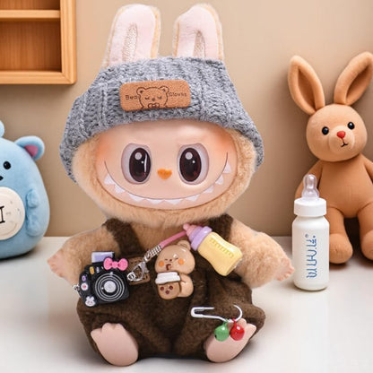 ぬいぐるみ 着せ替え Labubu 洋服セットコスチューム Labubu服 かわいい 17㎝ ぬいぐるみ本体ついておりません アクセサリー かわいい ドール服 [着ぐるみのみの販売で,本体はありません】[並行輸入品]