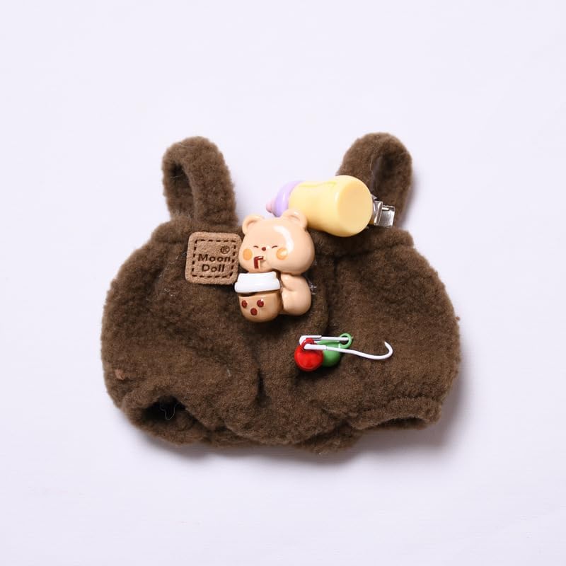 labubu Labubu服セット 17cm ラブブ人形アクセサリー用 人形のみの服(パープル)