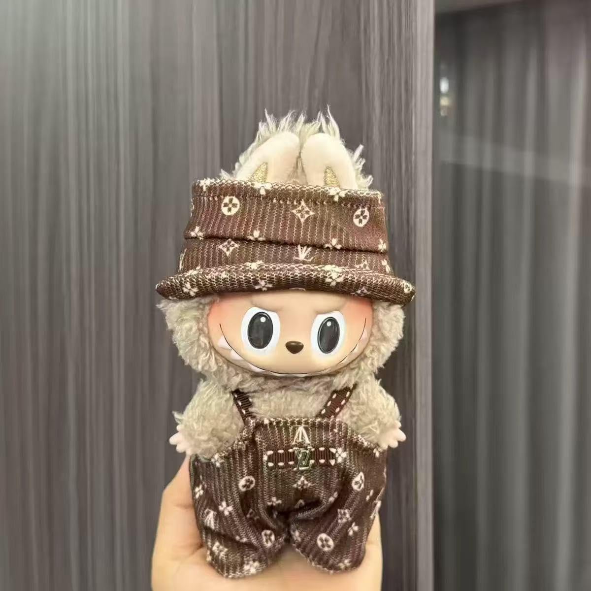 Labubu 17センチ着せ替えセット-デザイナー衣装、作業服及びアクセサリー、高級仮装セット、スタイリッシュでシックなドール衣装（ドールを除く）[並行輸入品]