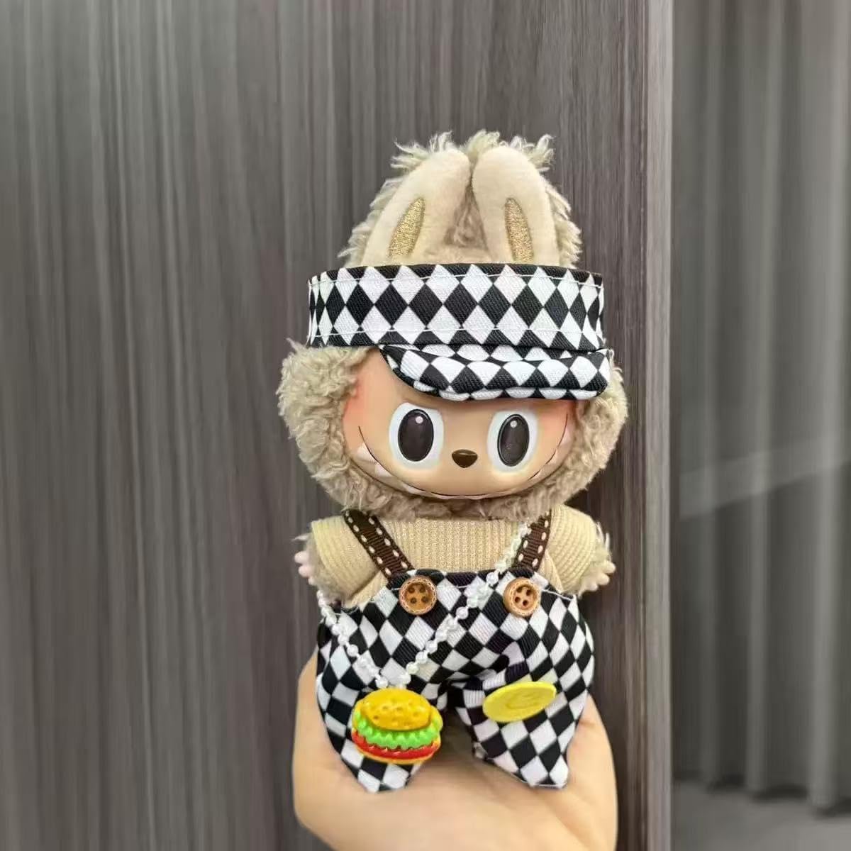 Labubu 17センチ着せ替えセット-デザイナー衣装、作業服及びアクセサリー、高級仮装セット、スタイリッシュでシックなドール衣装（ドールを除く）[並行輸入品]